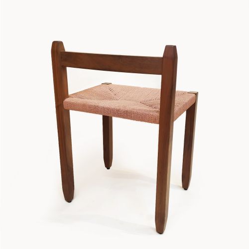 單椅-胡桃木